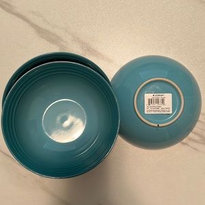 Set of FOUR cereal bowls 16 cm Caribbean